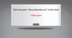 Desktop Screenshot of divyabhaskar.in